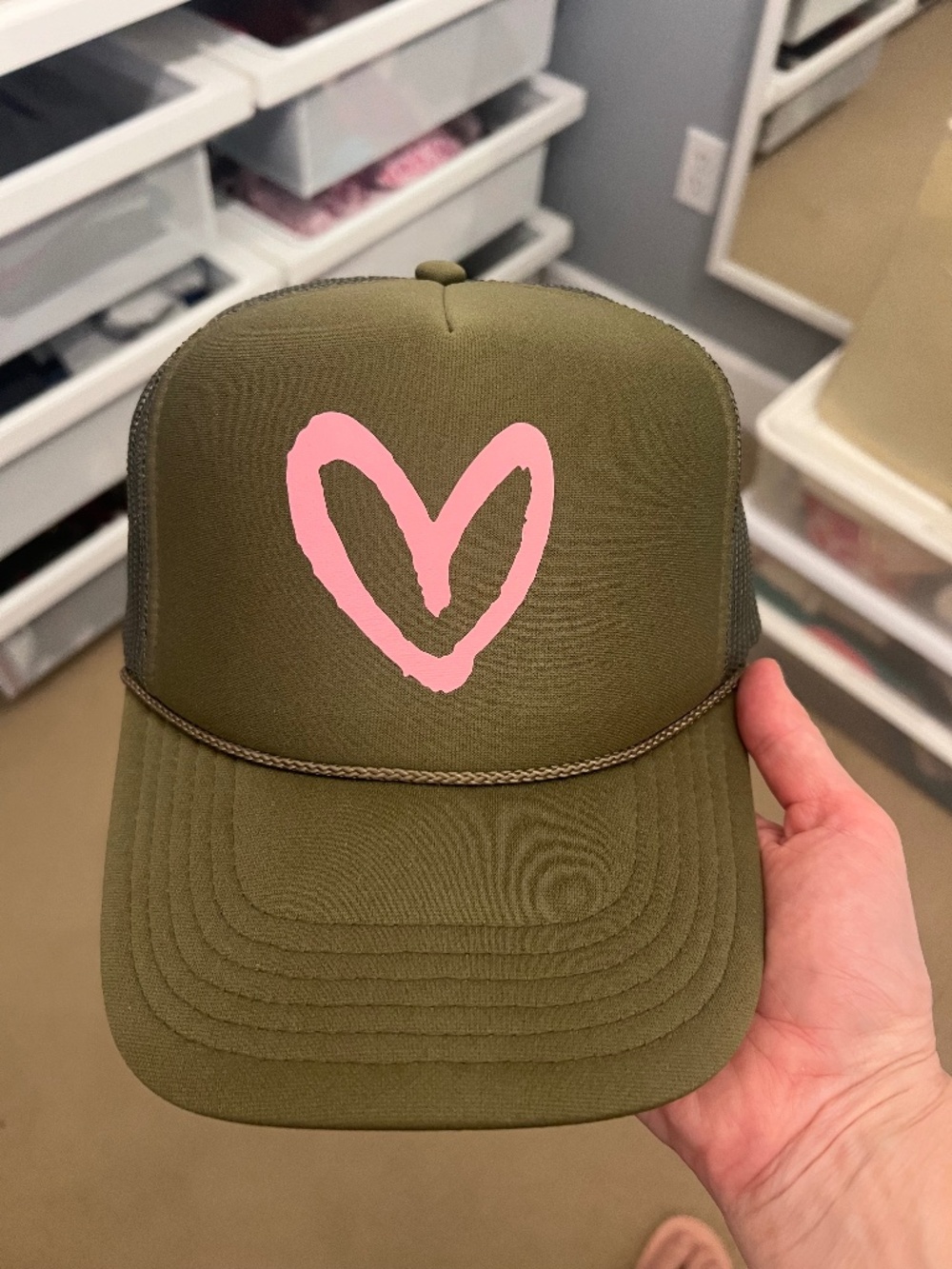 House of Shan Imperfect Heart Trucker Hat